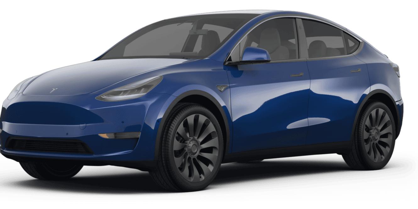 TESLA MODEL Y 2022 7SAYGDEFXNF308128 image